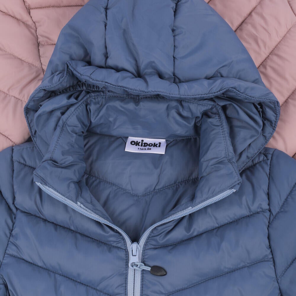 Okidoki Sola vattert jakke barn