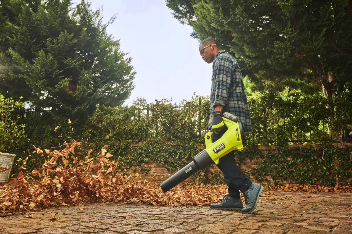 Ryobi ONE+ HP RY18BLXD Whisper løvblåser u/batteri
