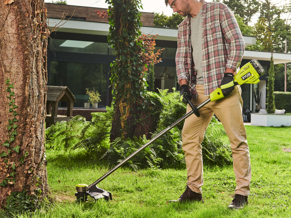 Ryobi RY18LTX38A-0 gresstrimmer u/batteri