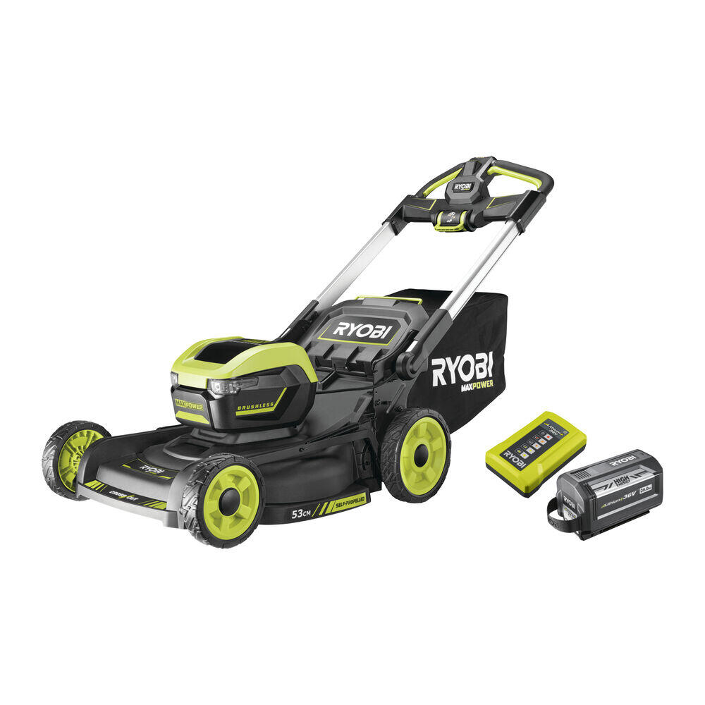 Ryobi RY36LMXSP53A-160 gressklipper m/batteri