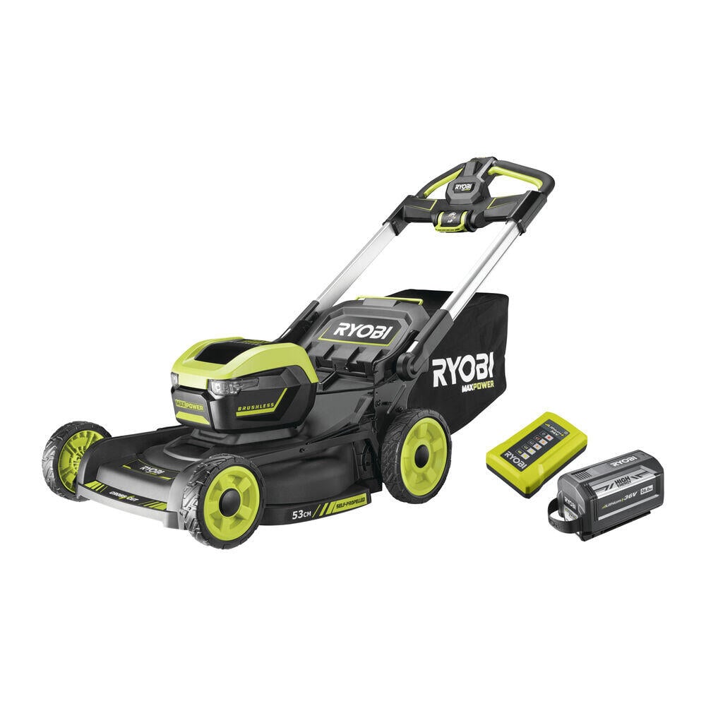 Ryobi RY36LMXSP53A-160 gressklipper m/batteri