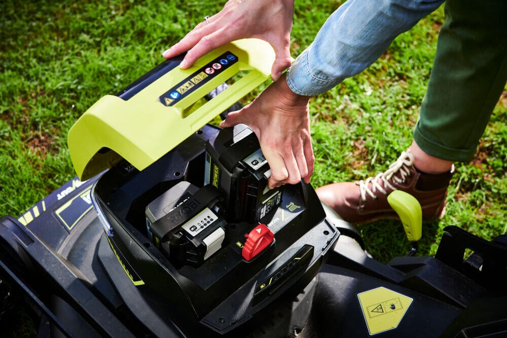 Ryobi RY36LMXSP53A-160 gressklipper m/batteri