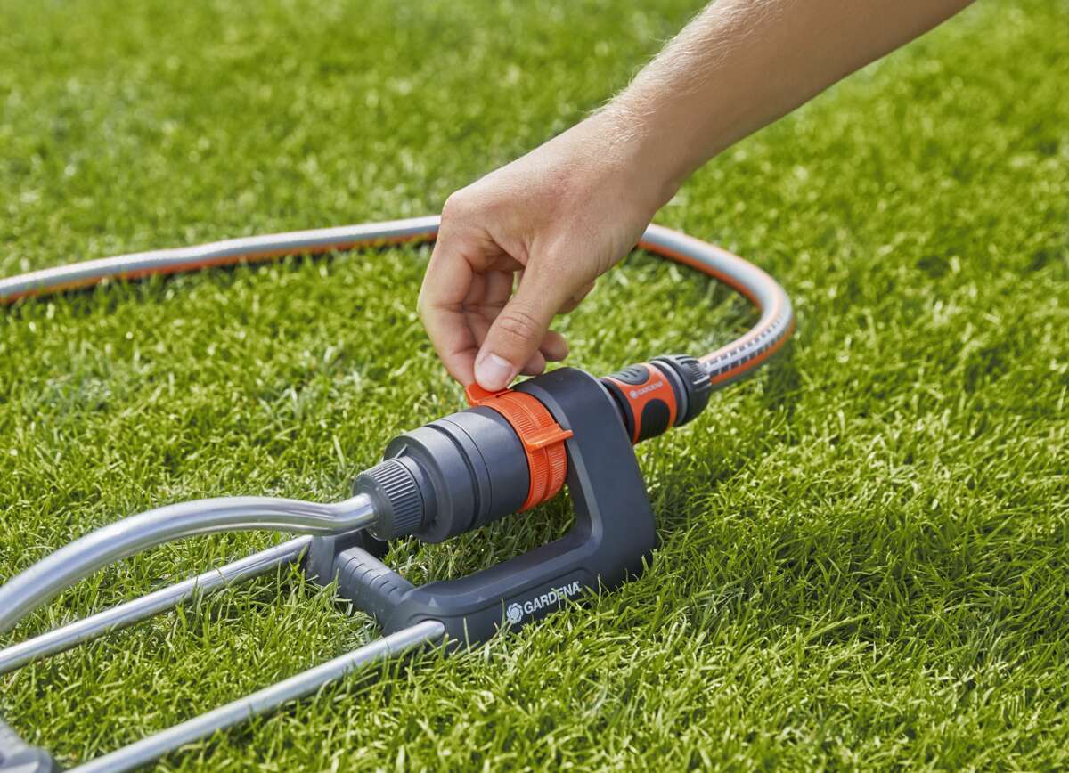 GARDENA Aqua S firkant vannspreder