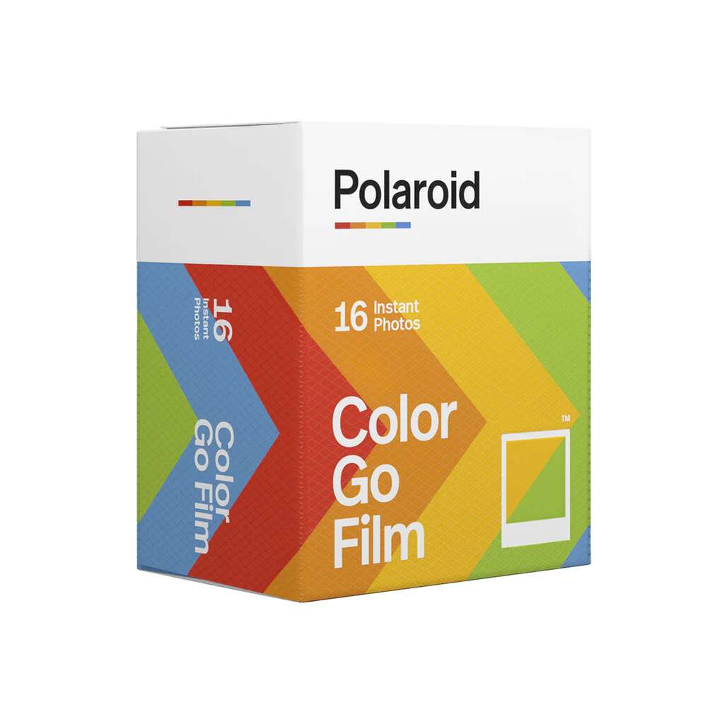 Polaroid Color Film Go White Frame 2pk
