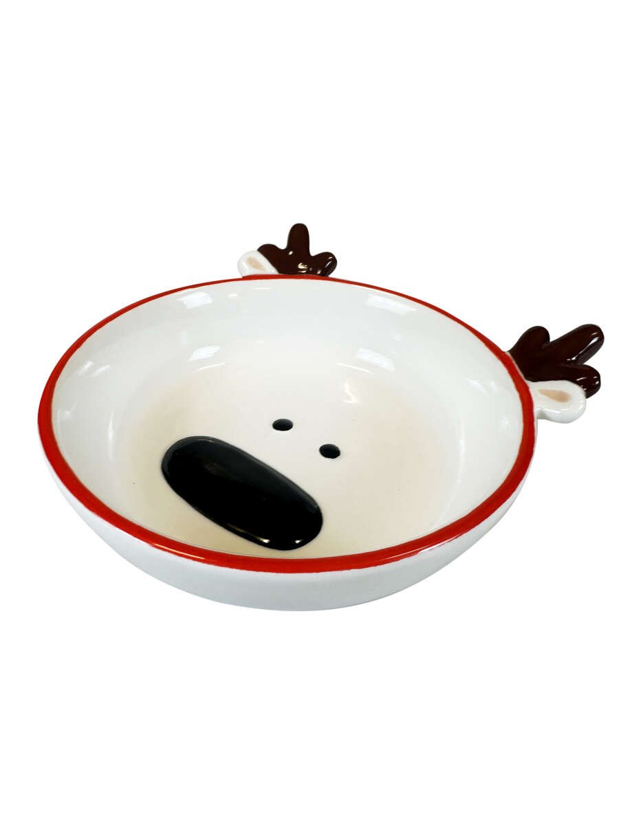 Skål med reinsdyrmotiv