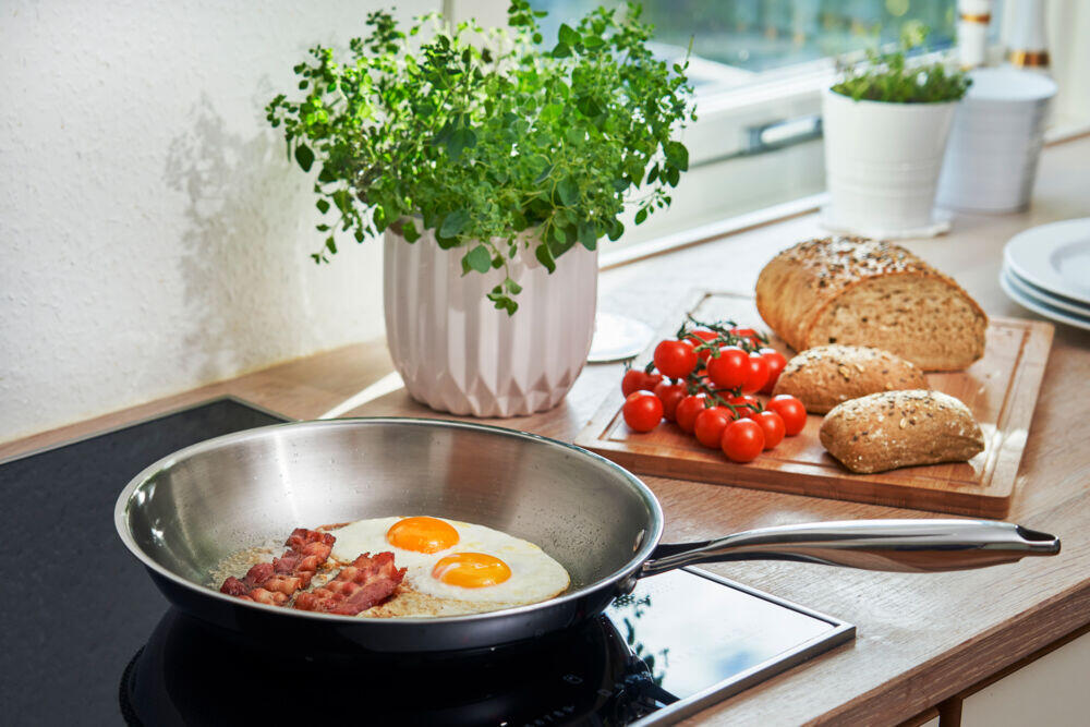 SPiiS Triply stekepanne i rustfritt stål