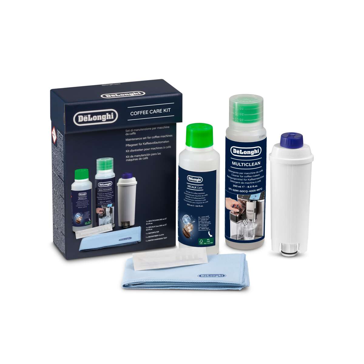 De'Longhi Coffee Care kit rengjøringssett for kaffemaskin