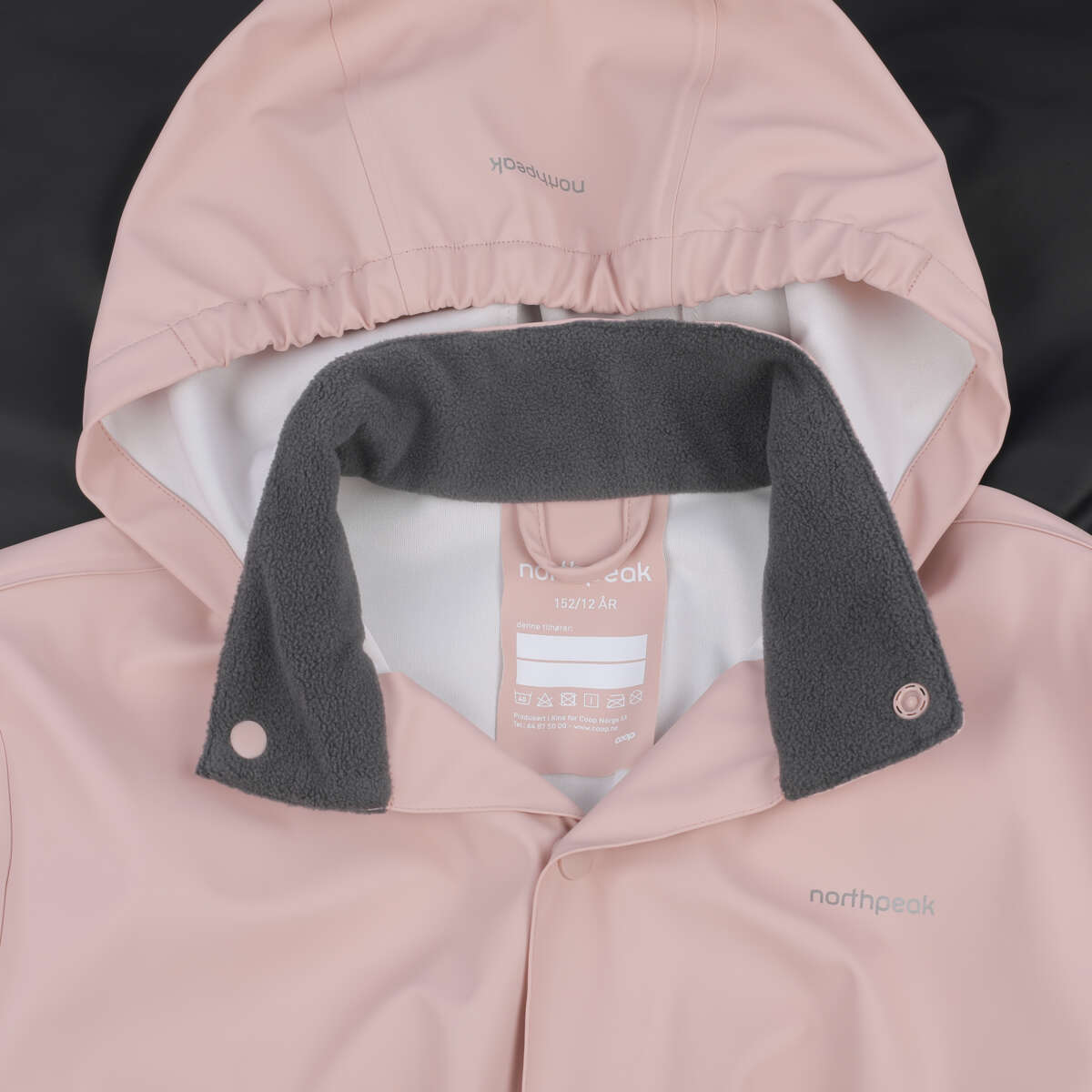 Northpeak Selje regnjakke junior