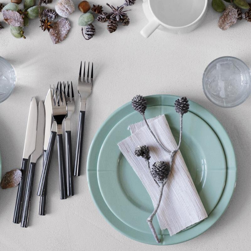 Grand Cru Bistro bestikksett 16 deler Ash-grey