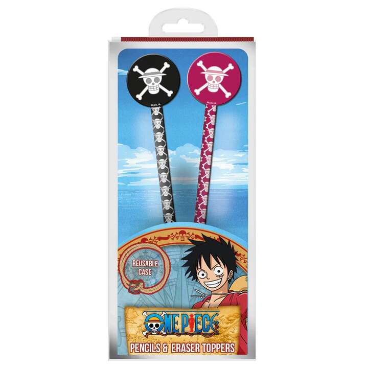 ONE PIECE (Wano) blyanter med viskelær