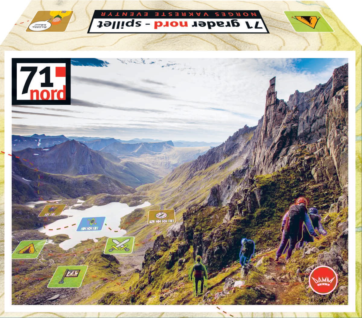 71 Grader Nord spill