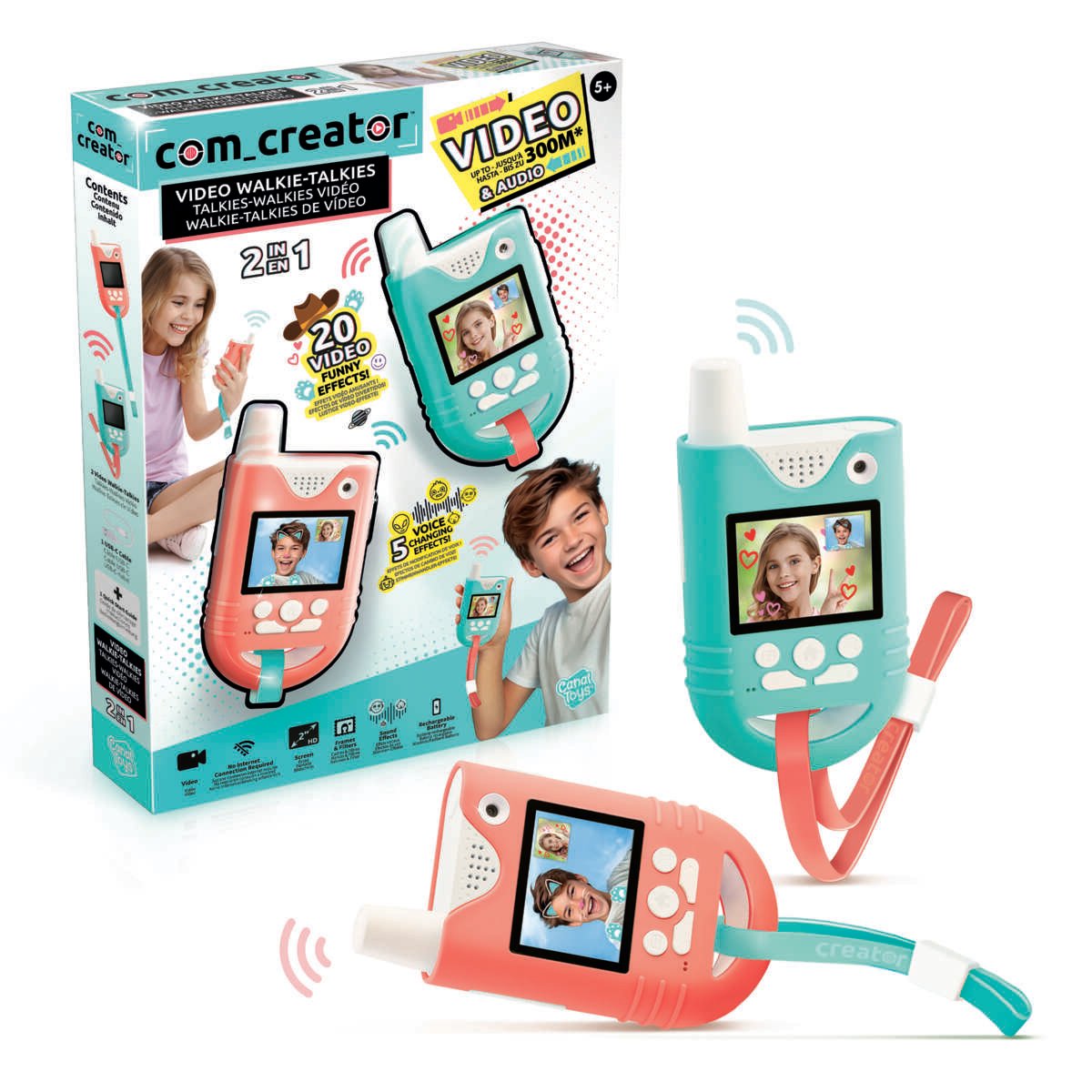 Studio Creator video walkie-talkies