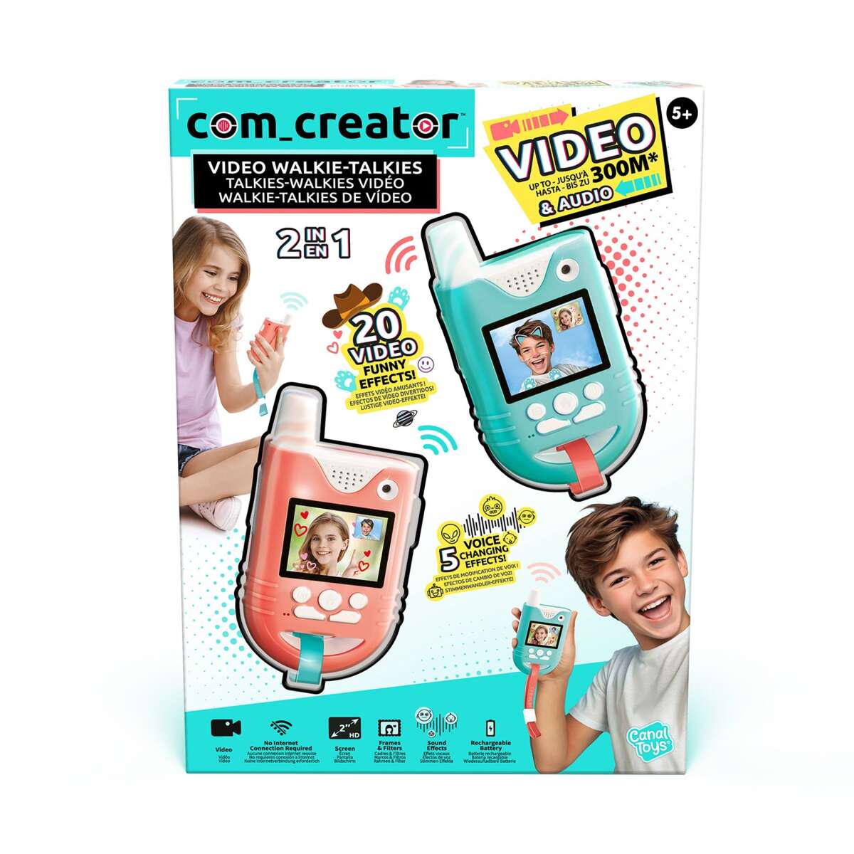 Studio Creator video walkie-talkies