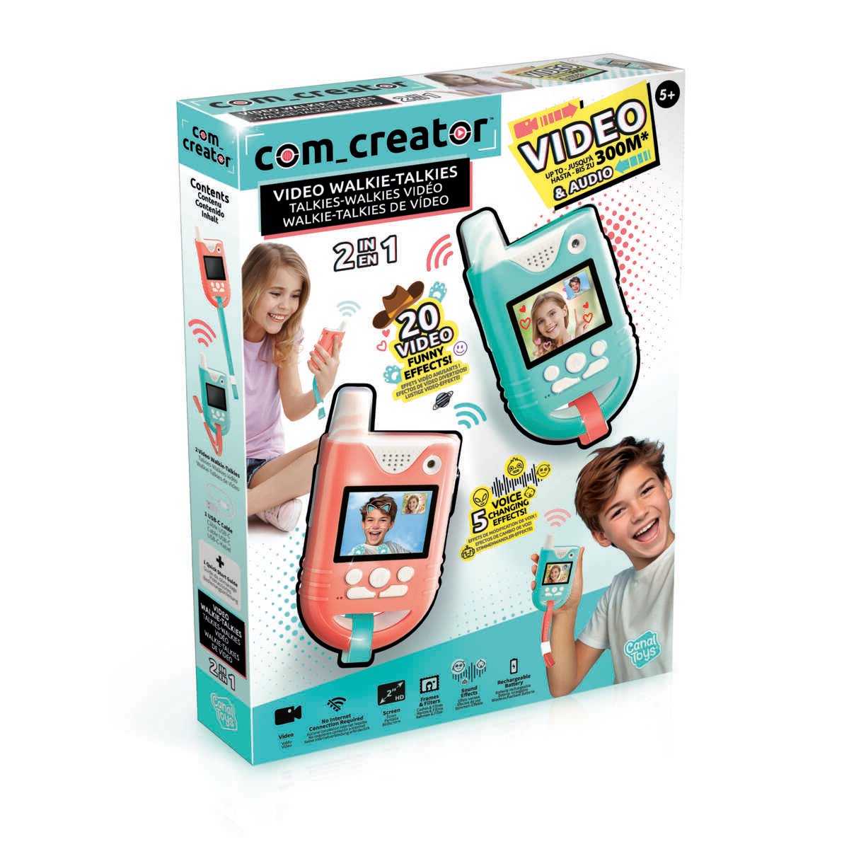 Studio Creator video walkie-talkies
