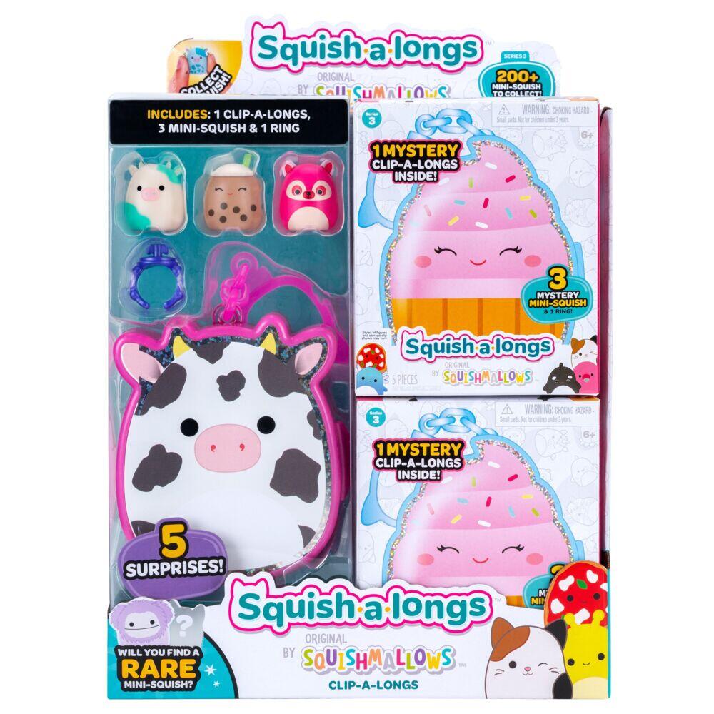 Squishmallows® Squishalongs 3pk