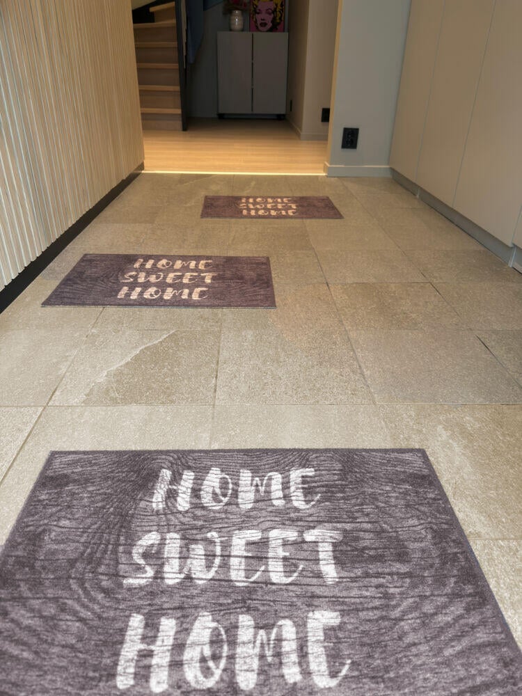 Home Sweet Home dørmatte
