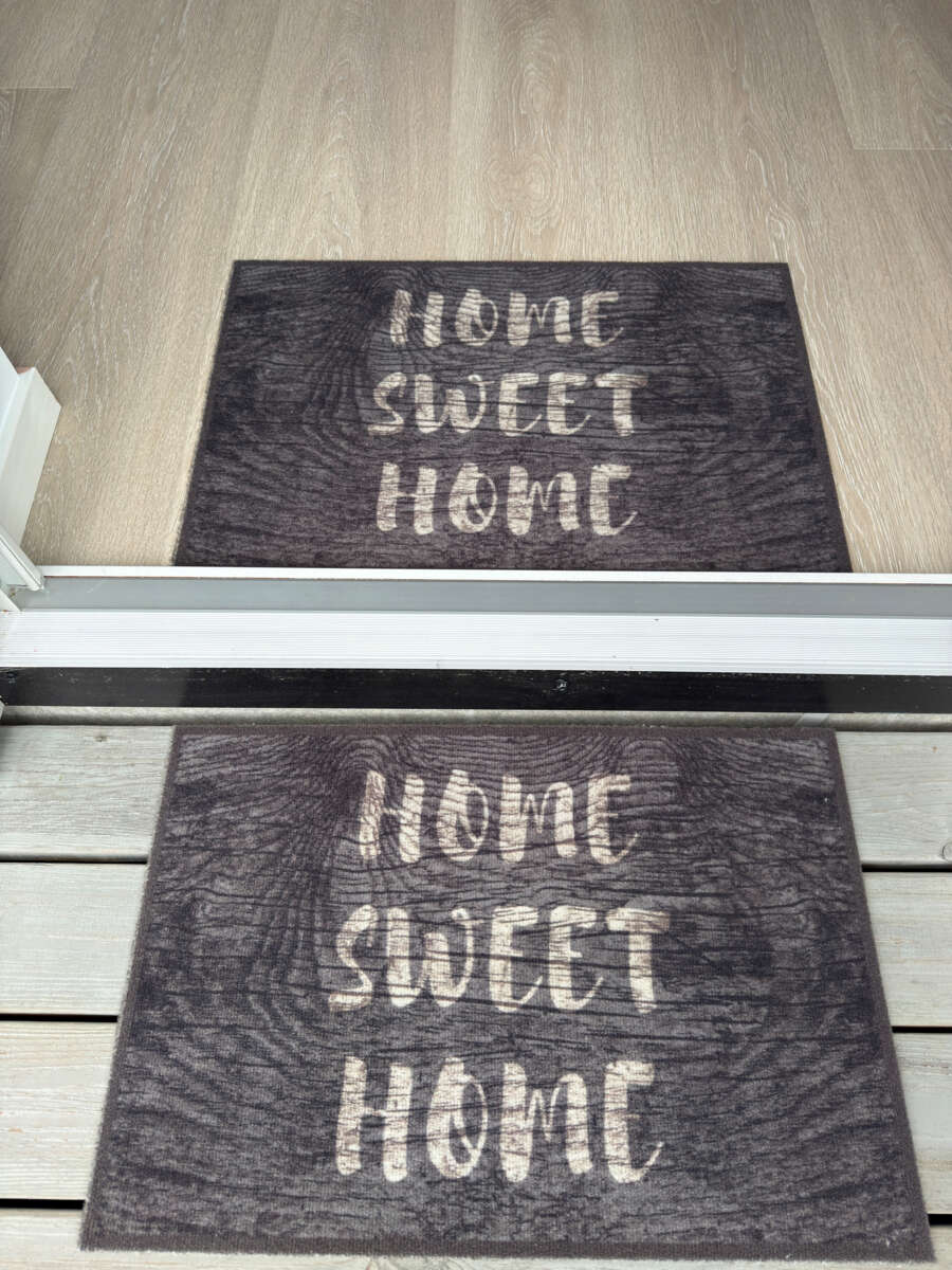 Home Sweet Home dørmatte