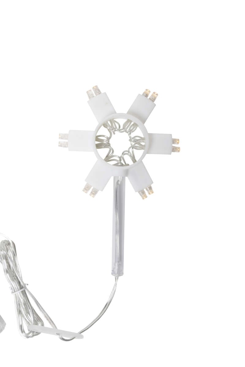 LED-lys til papirstjerne