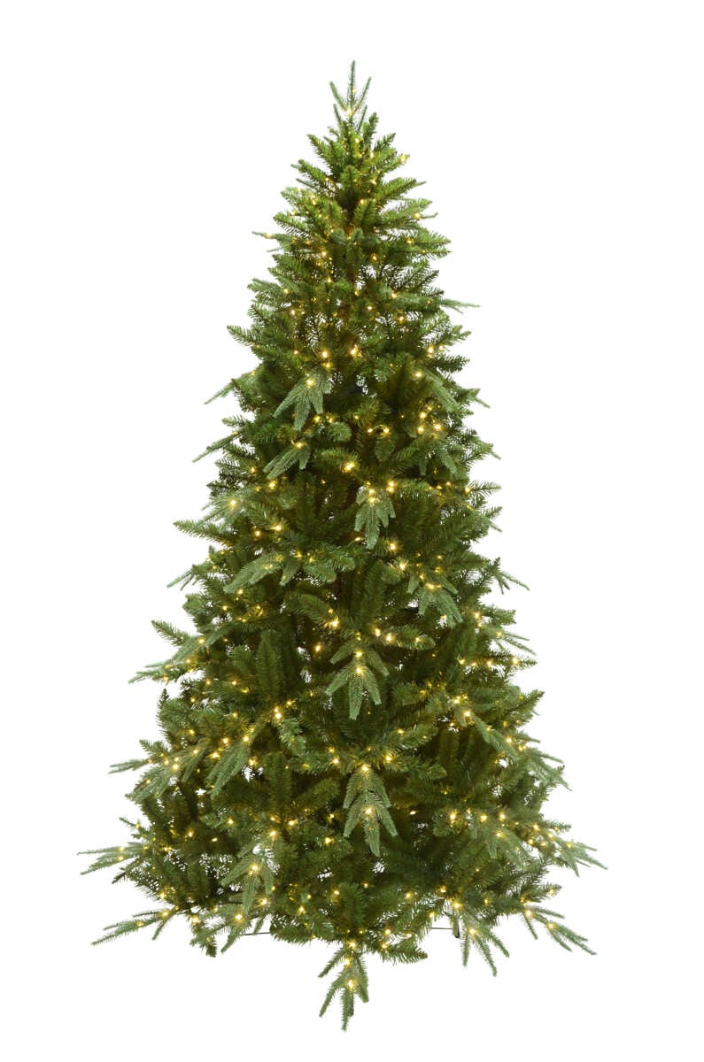 Norefjell juletre med micro LED-lys