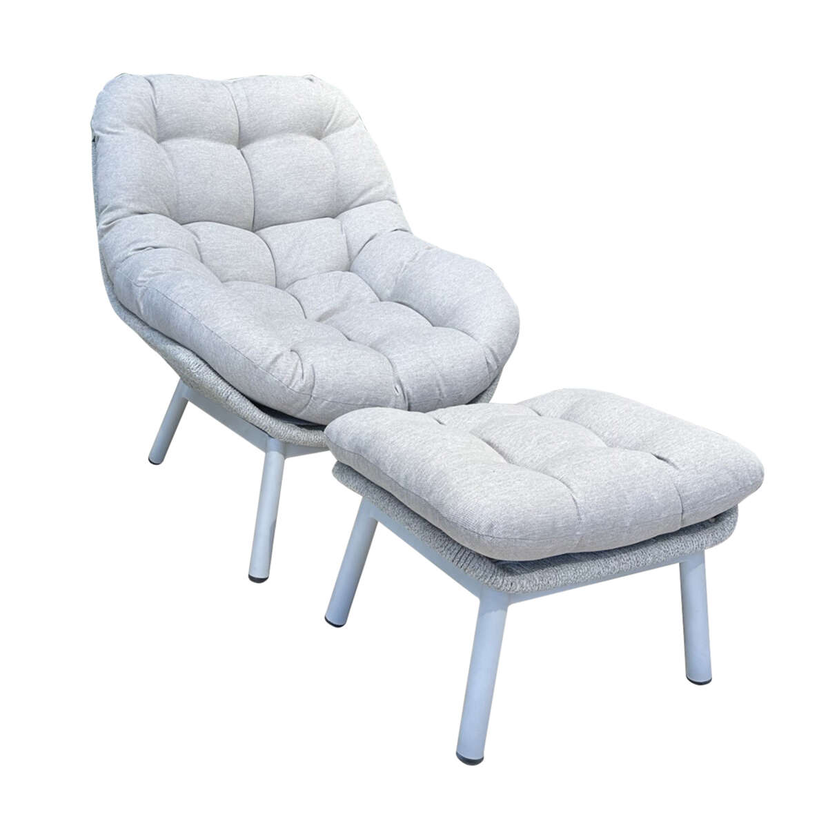 Bohem Risør stol med fotskammel