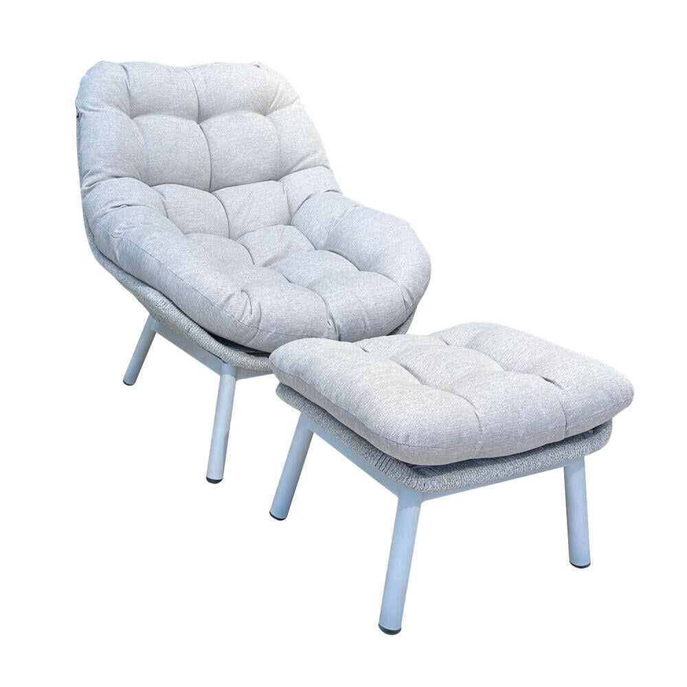 Bohem Risør stol med fotskammel