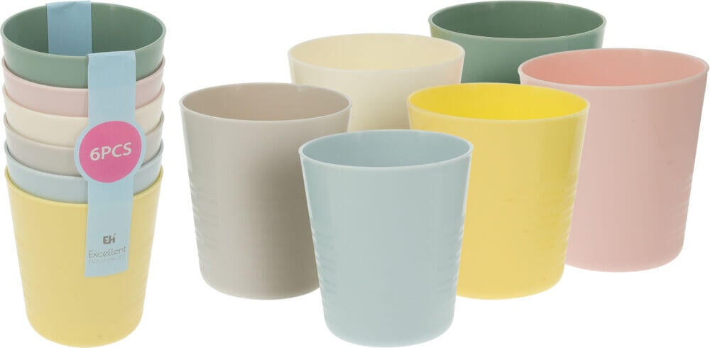 Plastkopp 6 pk