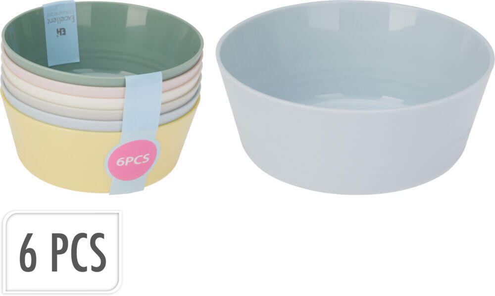 Plastskål 6 pk