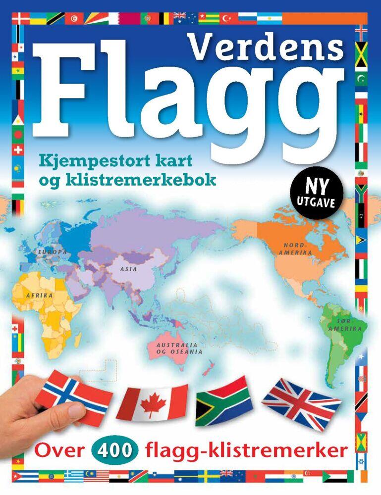 Klistremerkebok: Verdens flagg