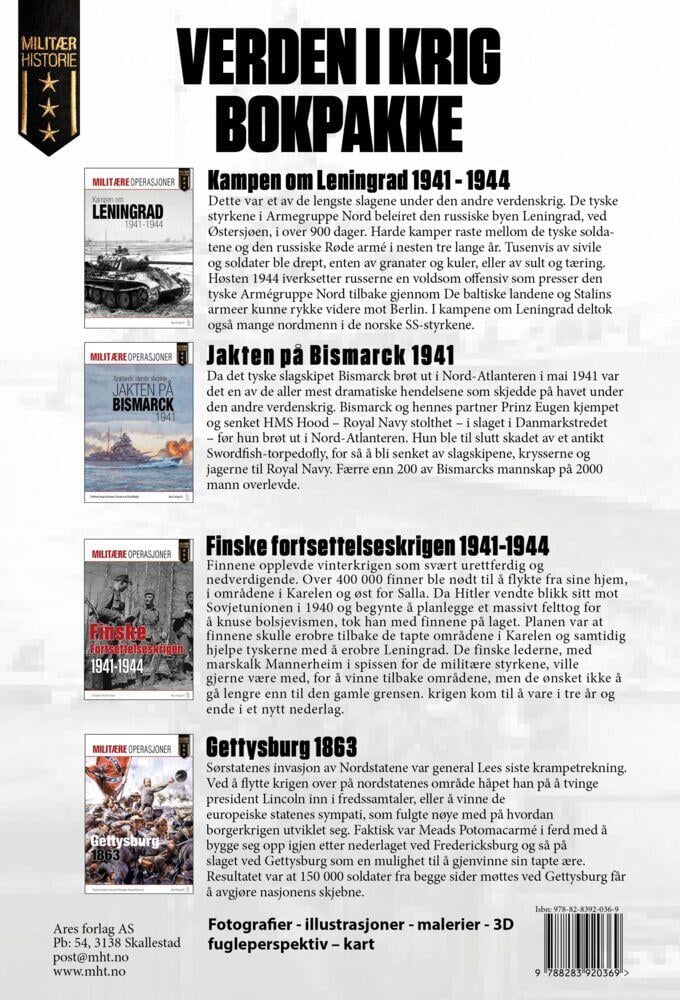 Verden i krig - Bokpakke
