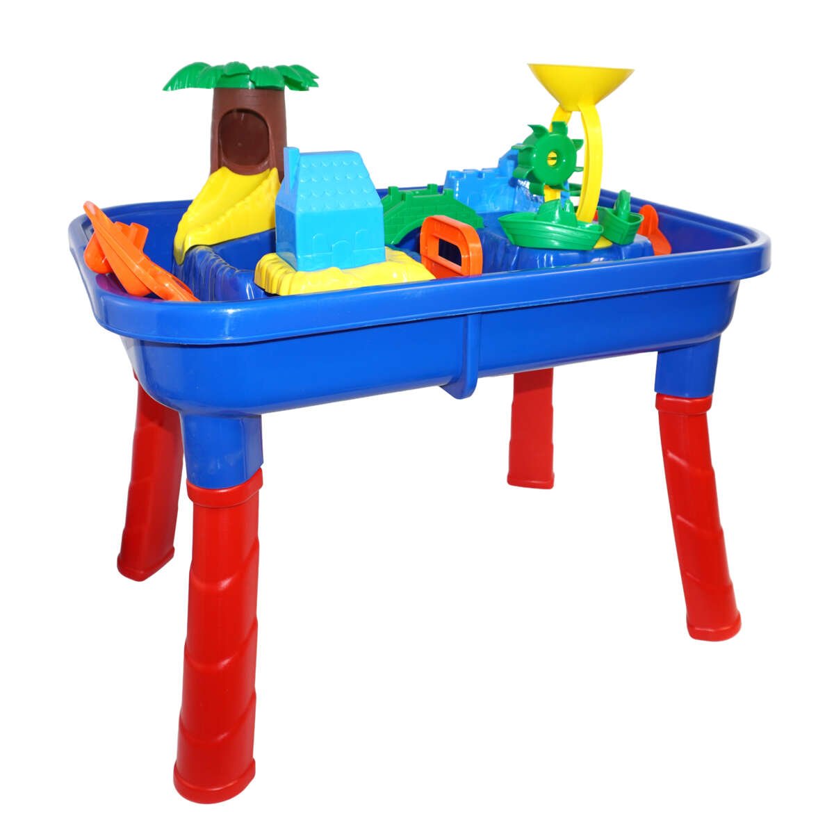 Happy Summer vann- og sand aktivitetsbord