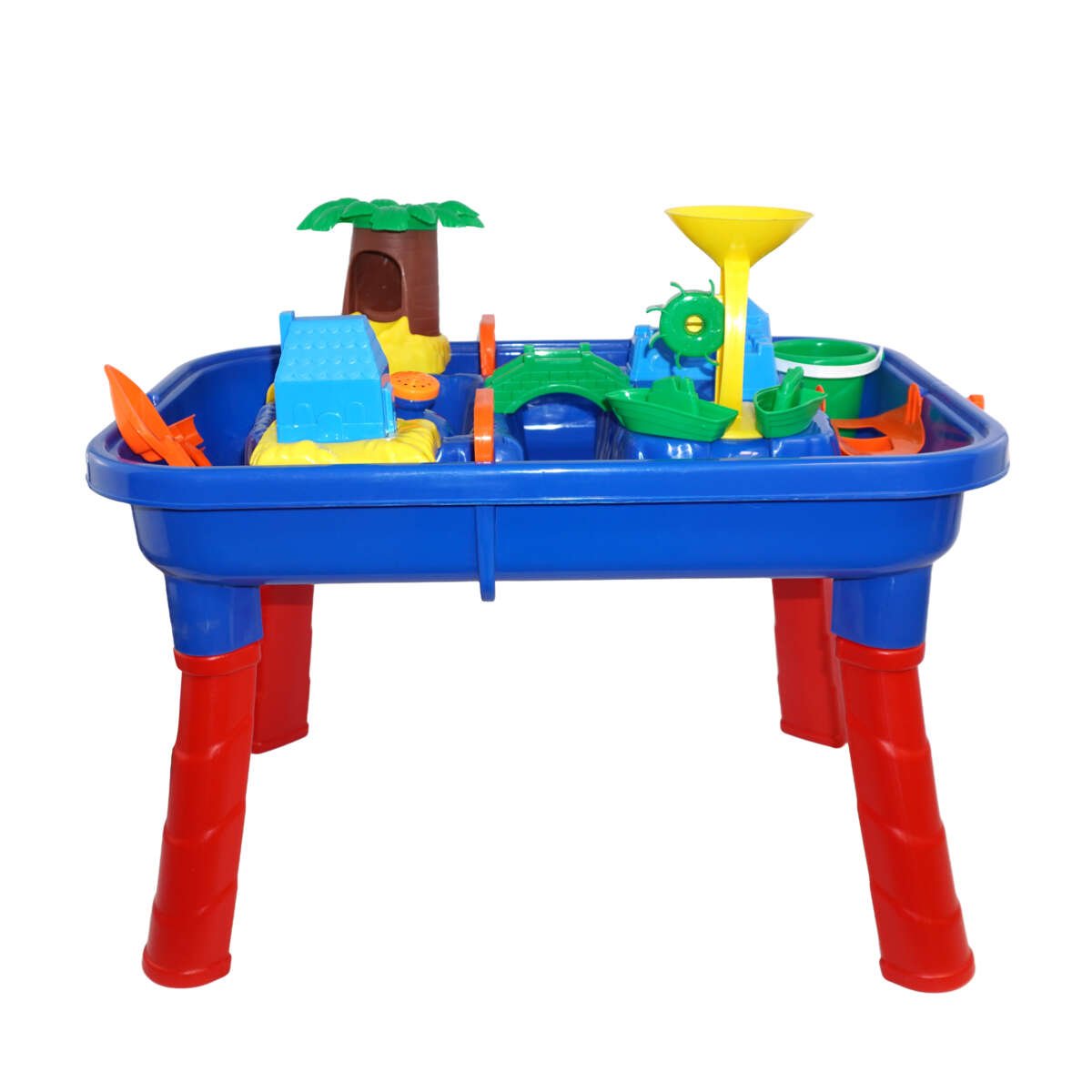 Happy Summer vann- og sand aktivitetsbord