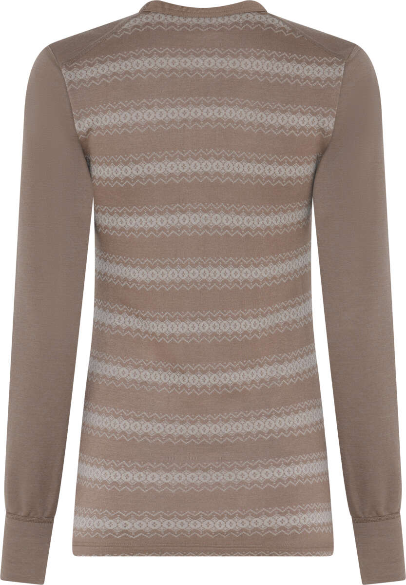 Northpeak ull/bambus trøye dame