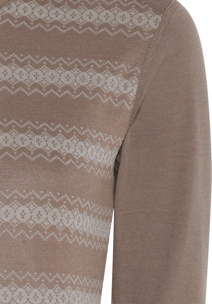 Northpeak ull/bambus trøye dame