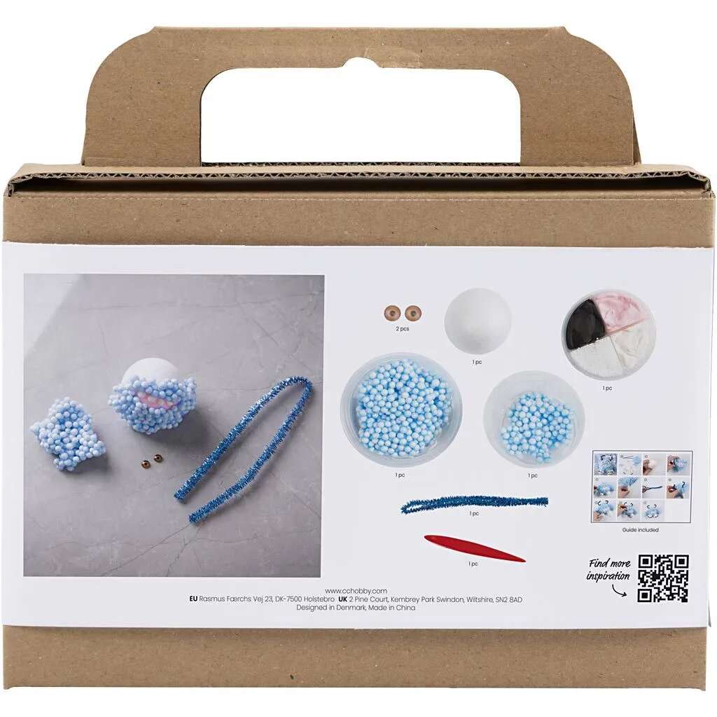 Creativ Company Mini DIY Kit Modellering, Monster Bobby