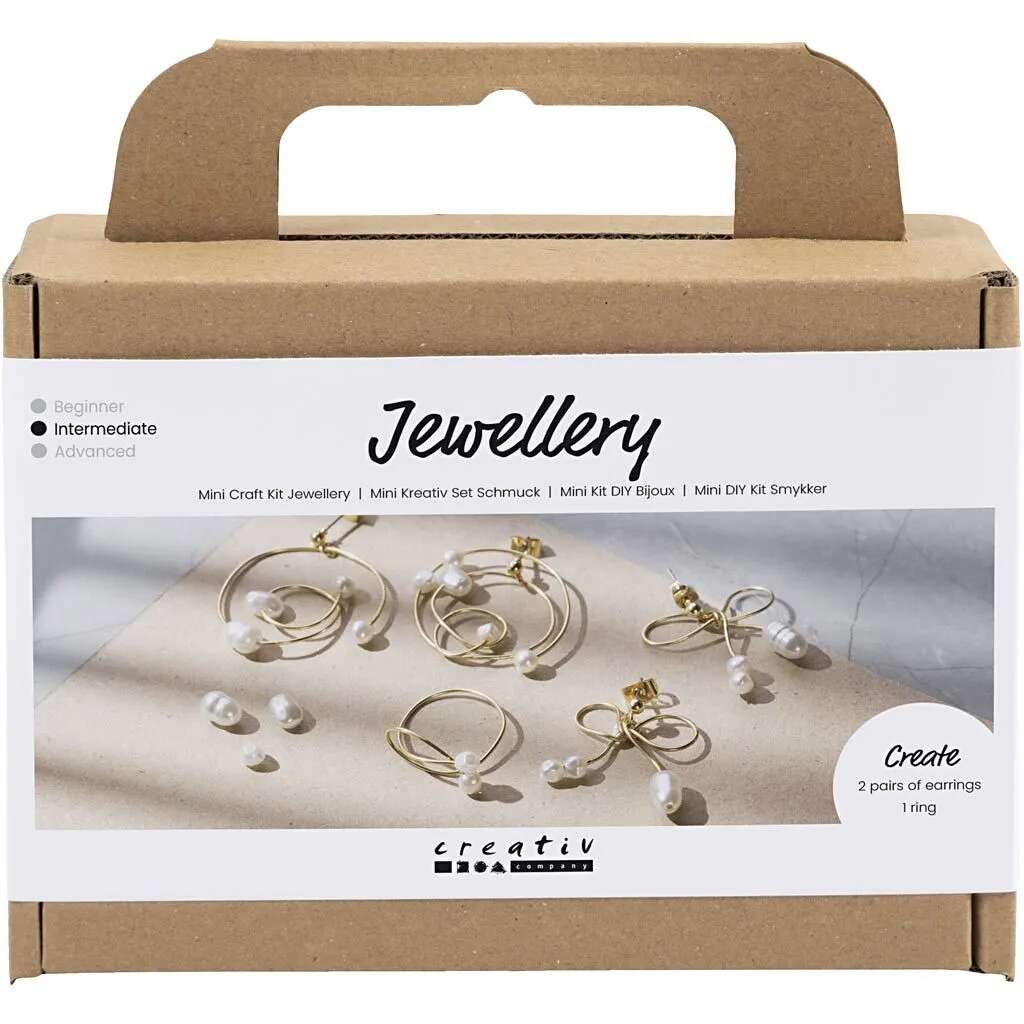 Creativ Company Mini DIY Kit øreringer