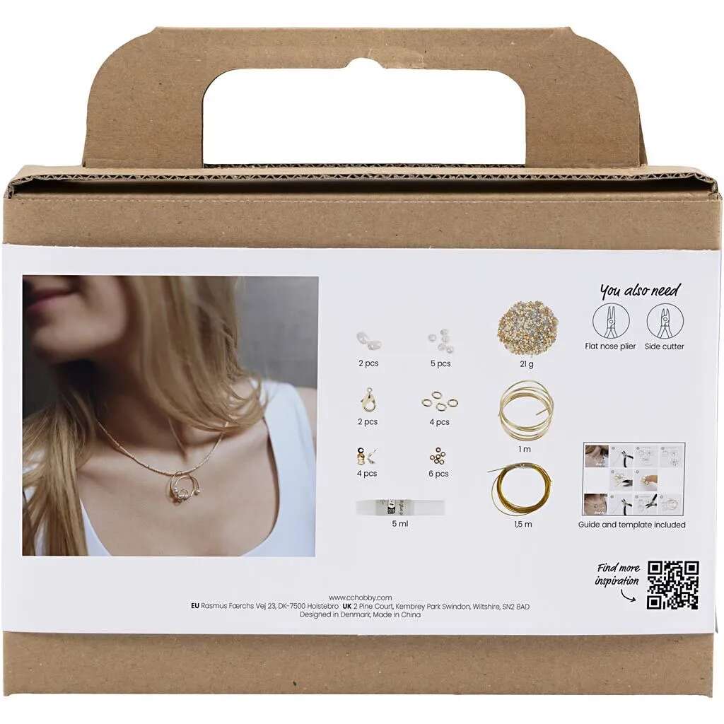 Creativ Company Mini DIY Kit halskjede
