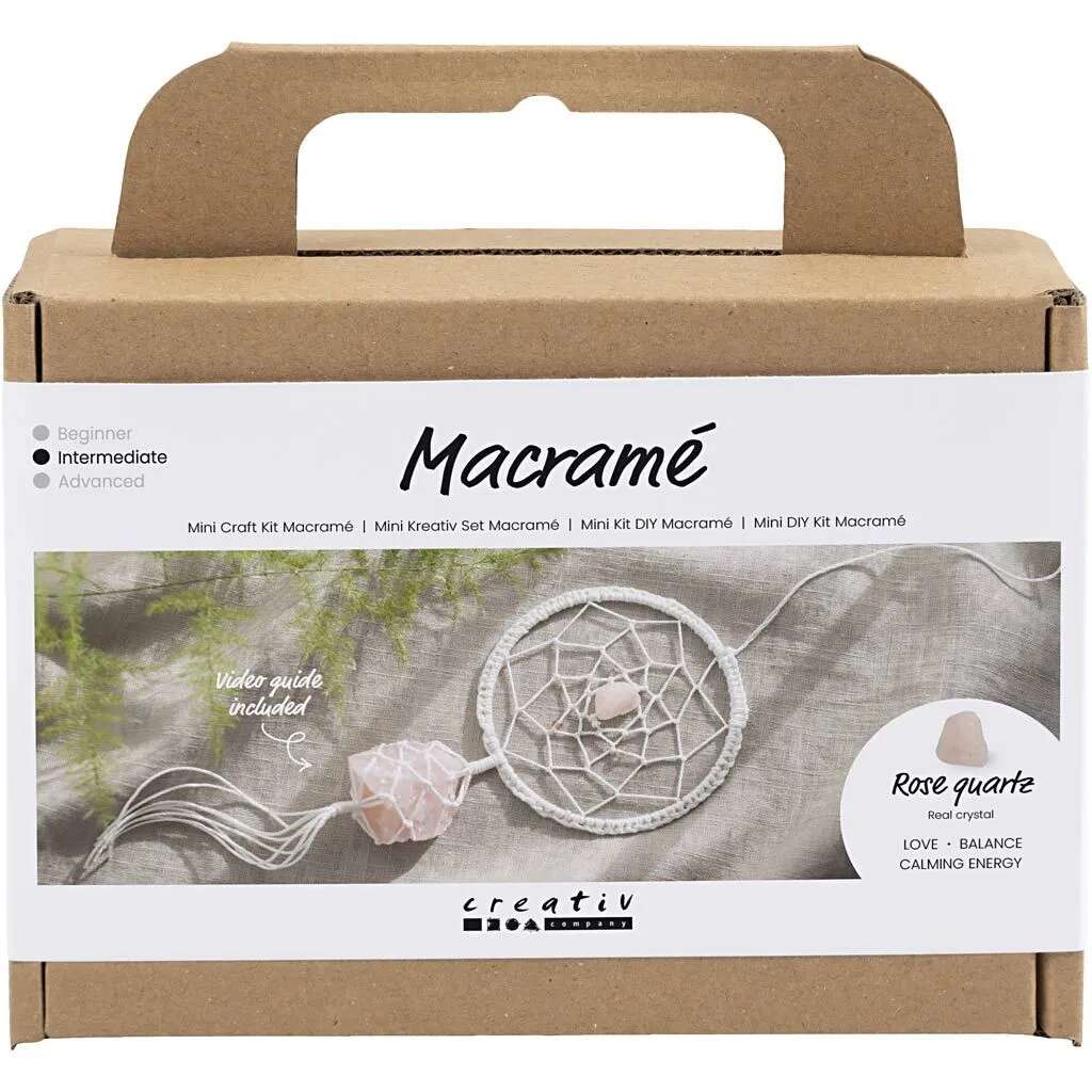 Creativ Company Mini DIY Kit makramè drømmefanger