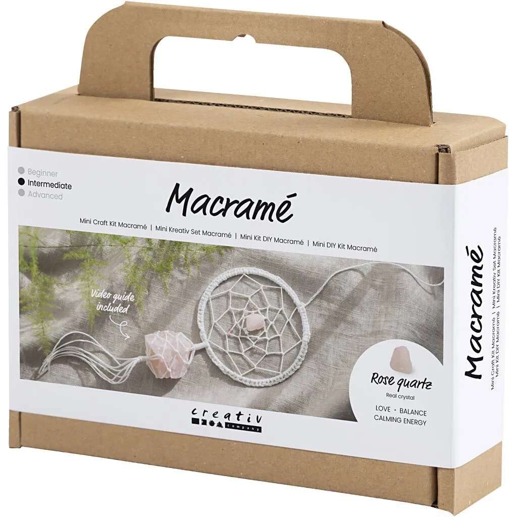 Creativ Company Mini DIY Kit makramè drømmefanger