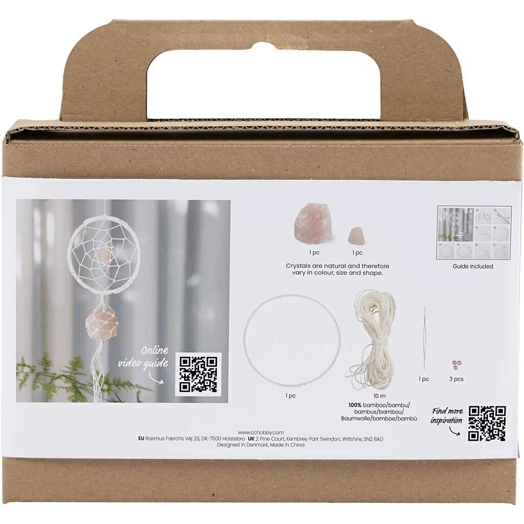 Creativ Company Mini DIY Kit makramè drømmefanger