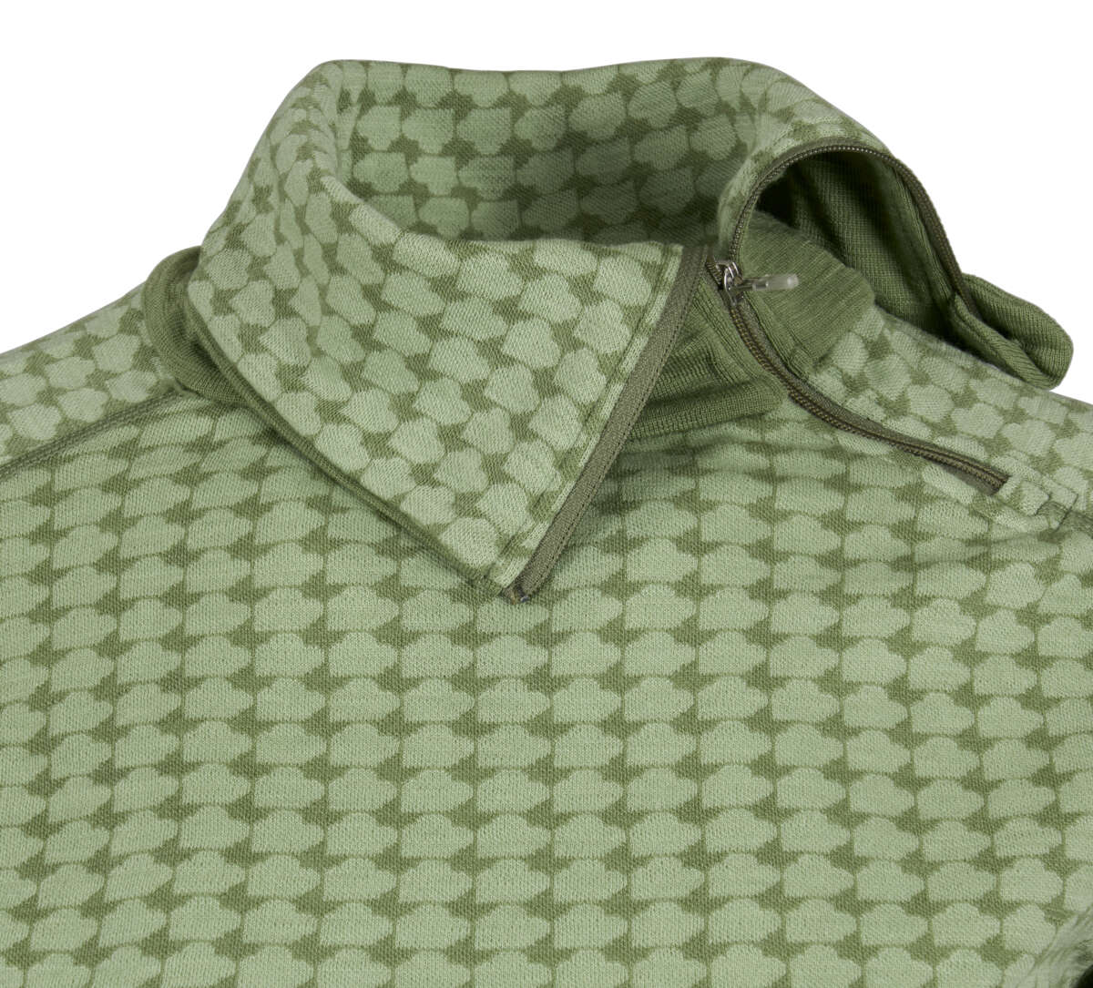 Safa 1/2 zip ulltrøye dame