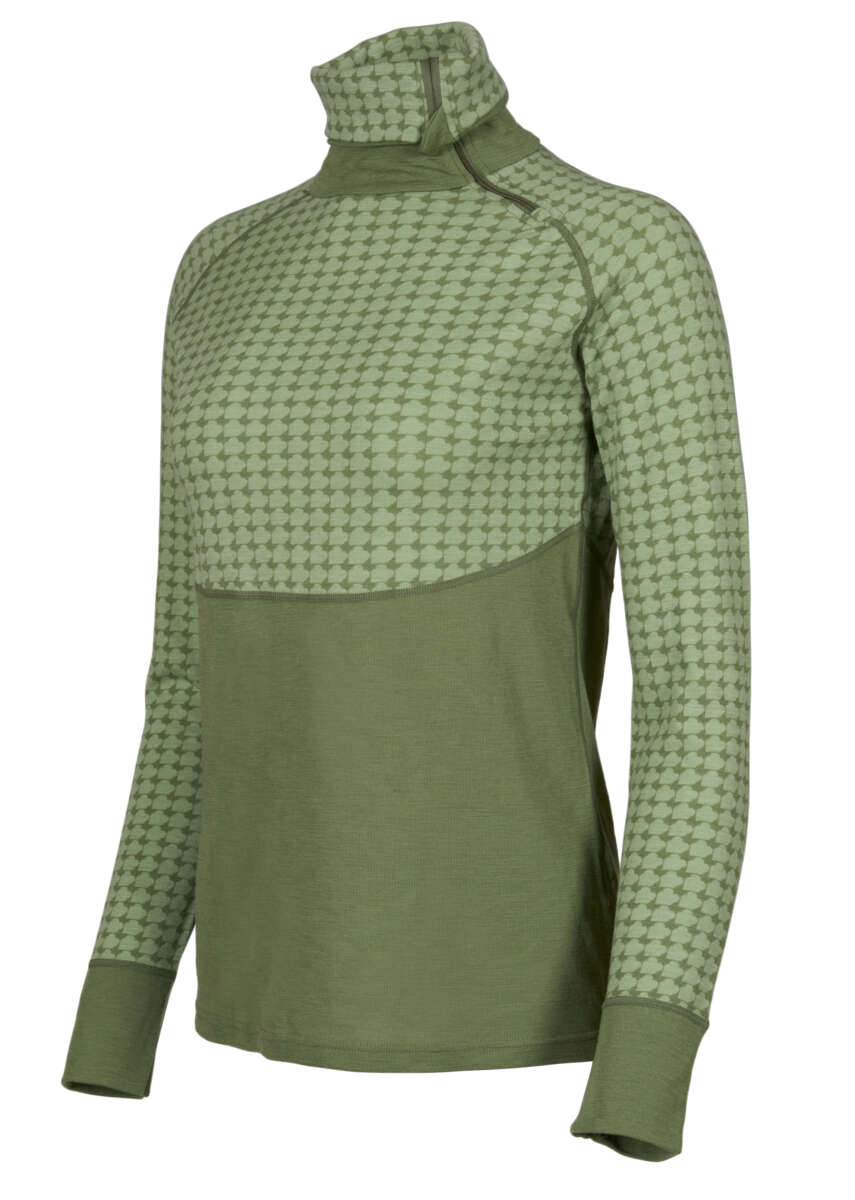 Safa 1/2 zip ulltrøye dame