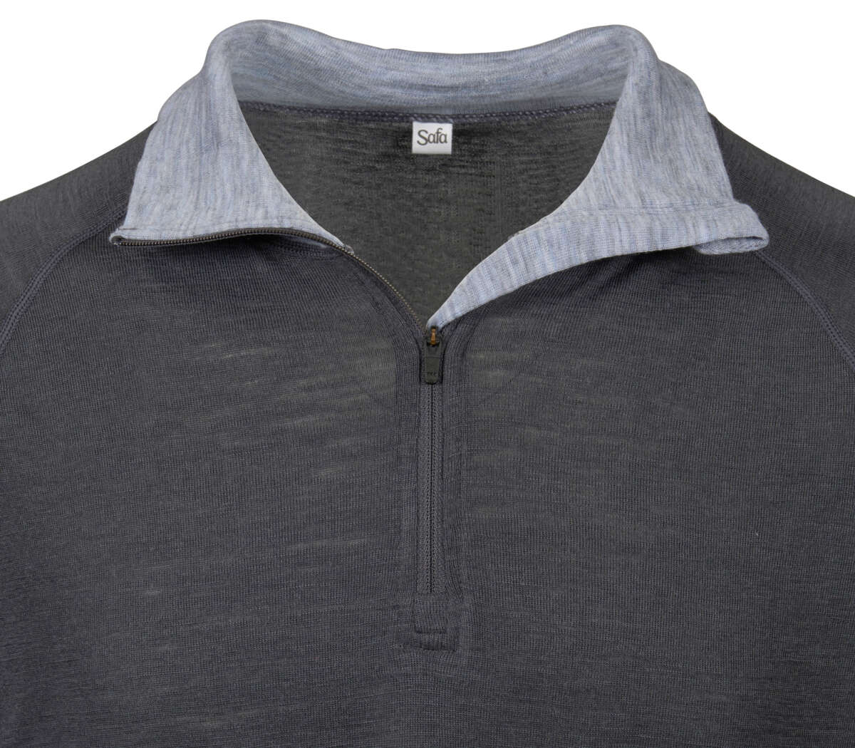 Safa 1/2 zip ulltrøye herre