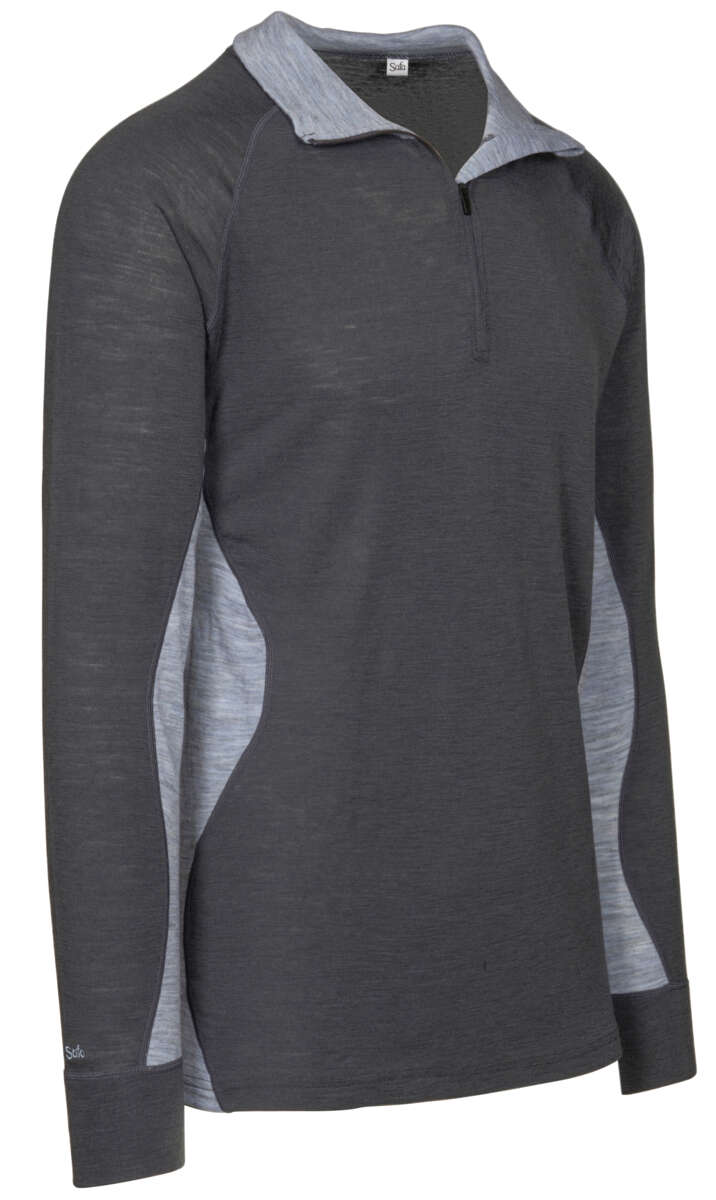 Safa 1/2 zip ulltrøye herre