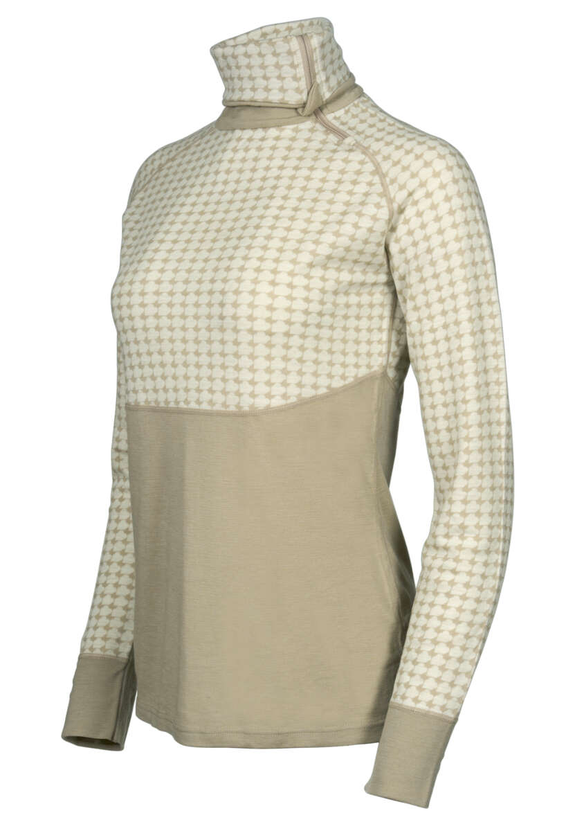 Safa 1/2 zip ulltrøye dame