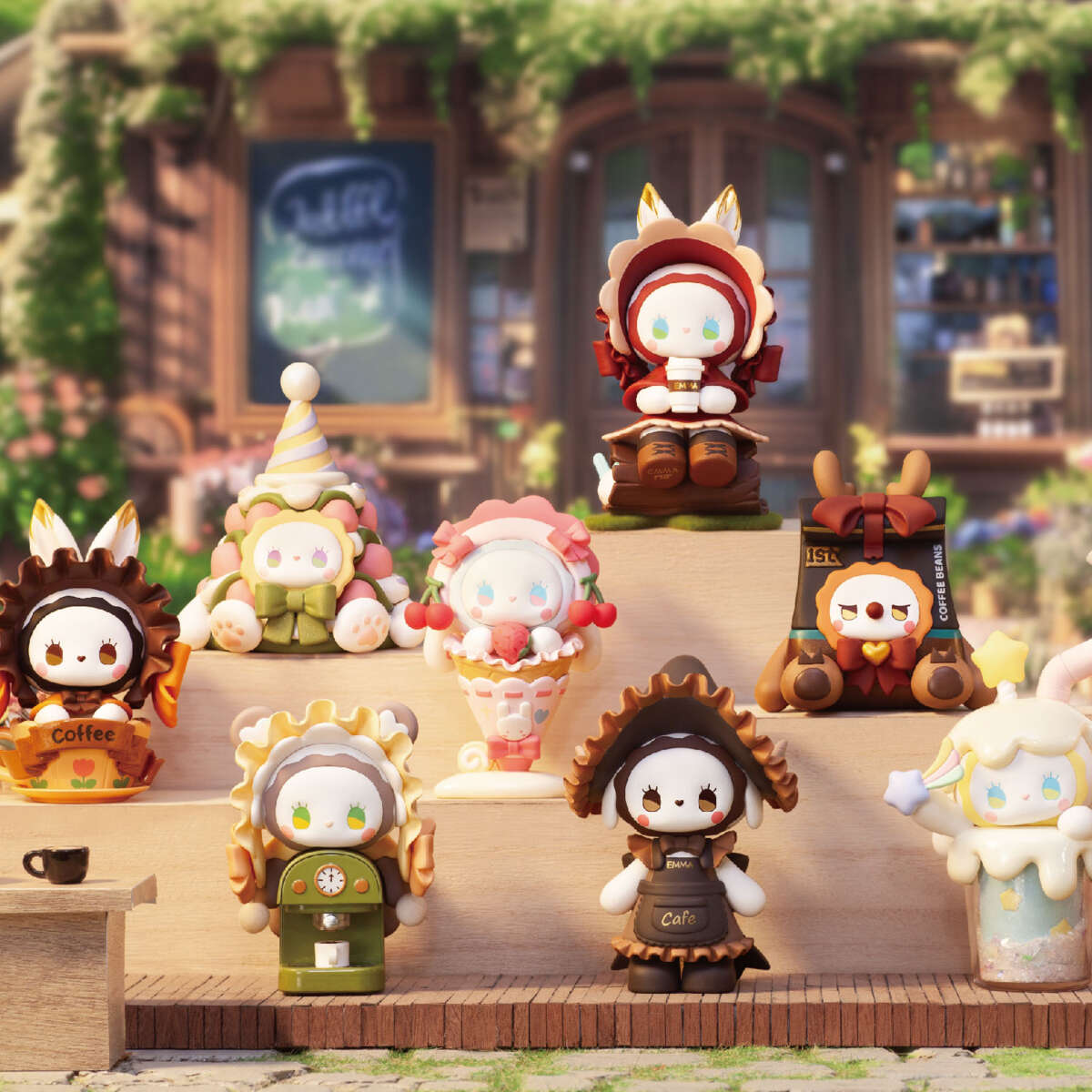 Emma Secret Forest: Coffee shop samlefigur