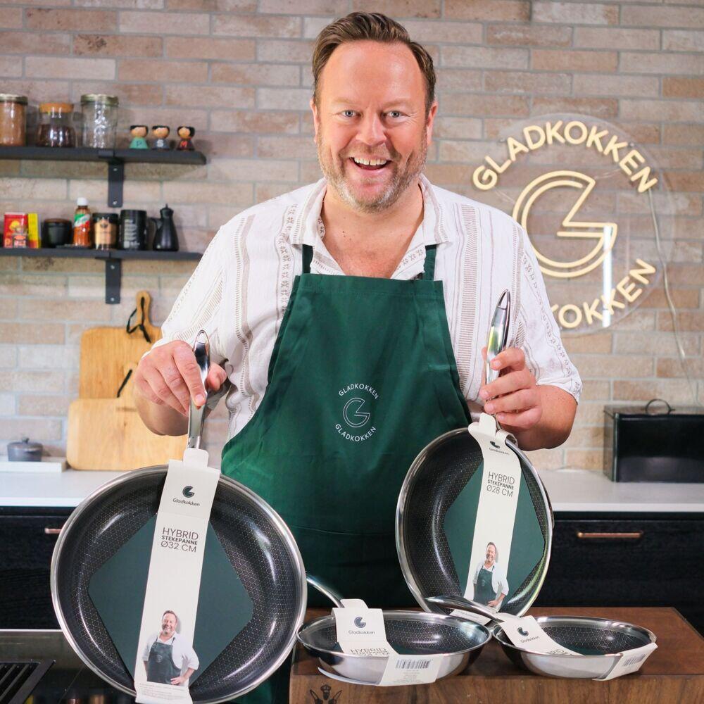 Gladkokken hybrid stekepanne