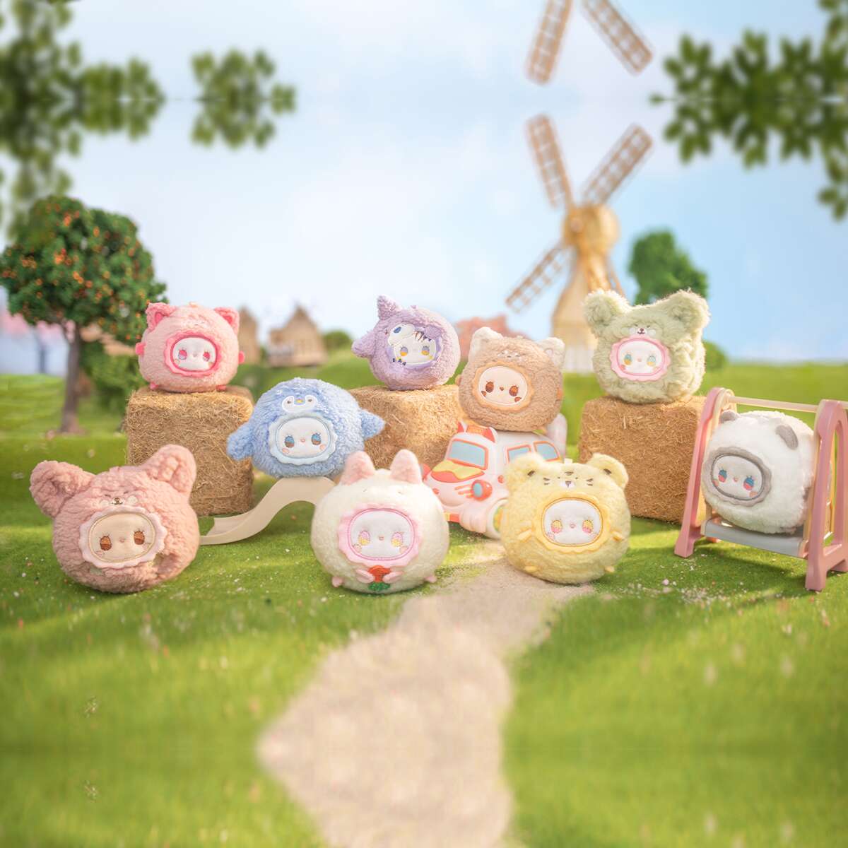 Emma TuanTuan samlefigur med nøkkelring