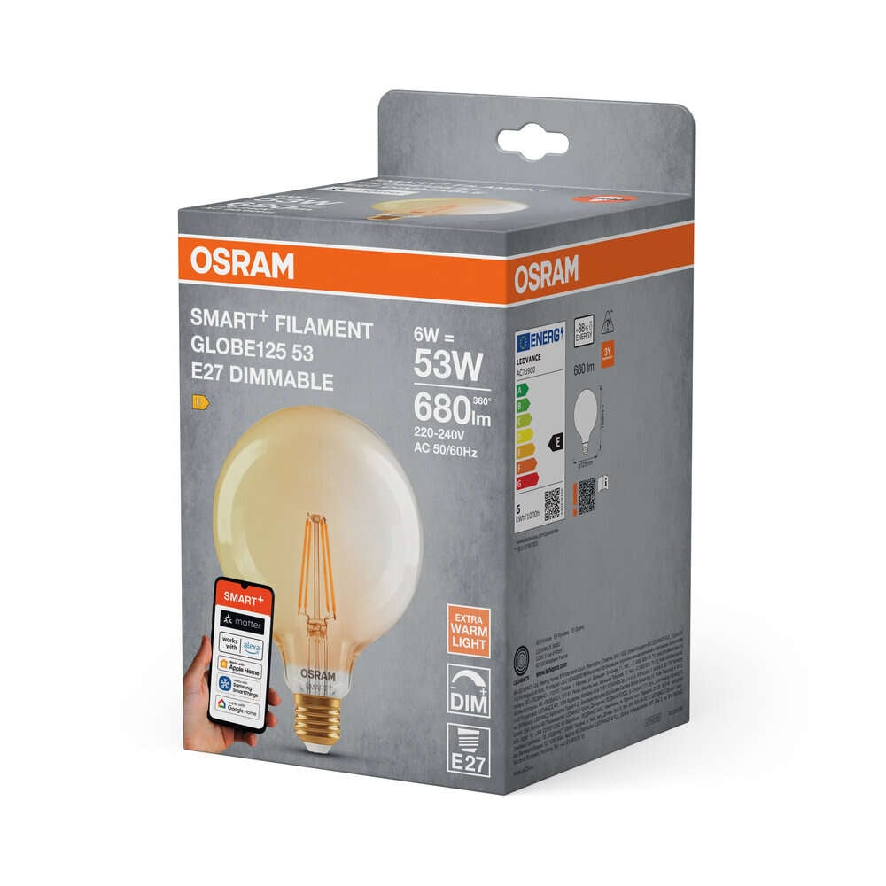 Osram Smart+ LED Globe 125 pære