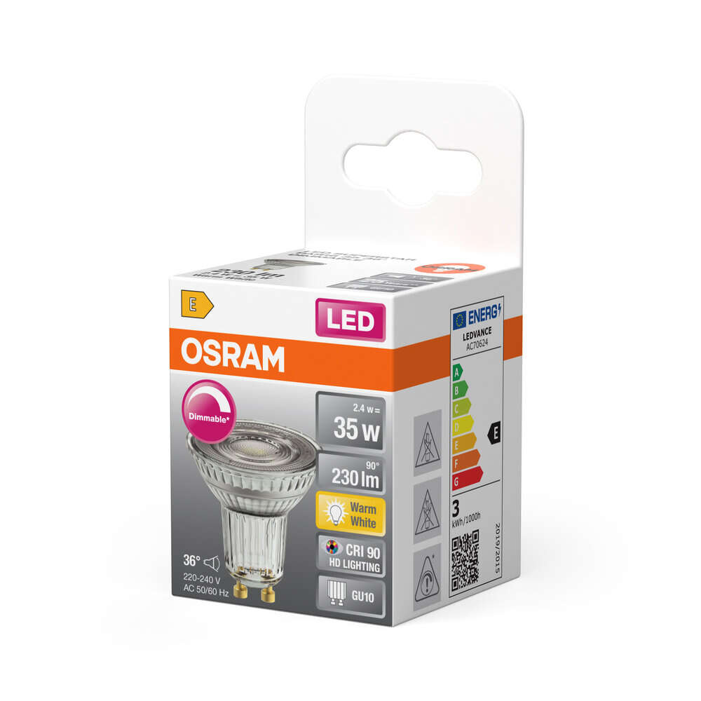 OSRAM LED Superstar PAR16 spotpære