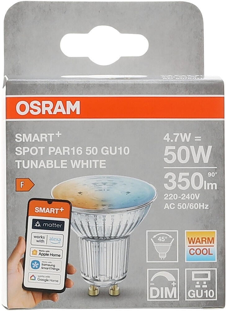 SMART+ MATTER Tunable White Spot PAR16 50 45° 4.7W GU10